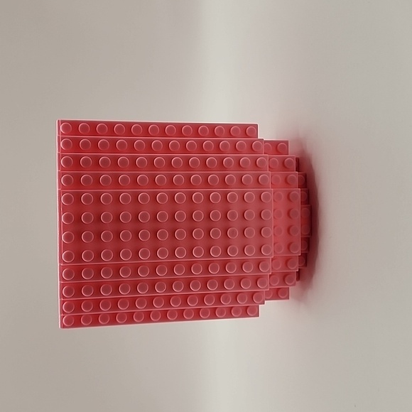 Lego Build-On Brick 16 oz Pink Plastic Mug, New Without Tags. - Picture 6 of 8